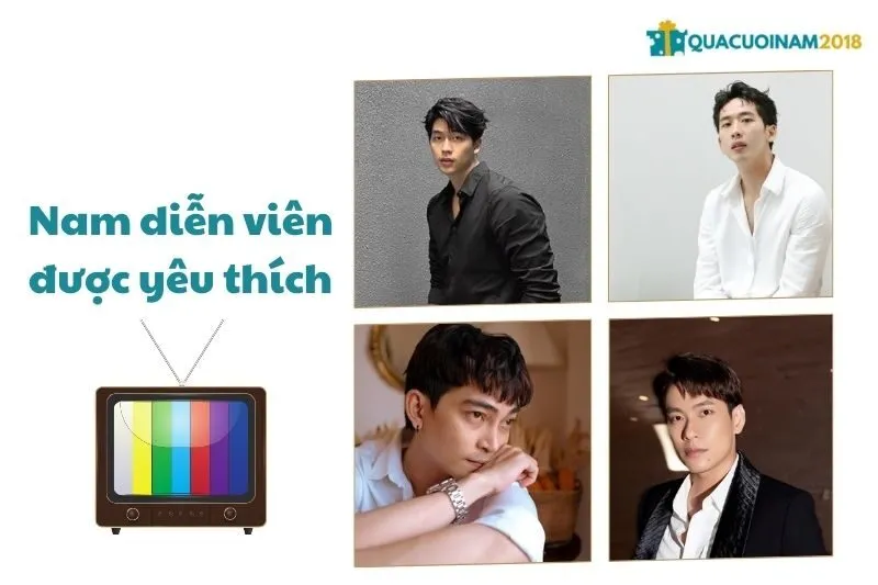 Top những diễn viên nam Việt Nam được yêu thích nhất hiện nay